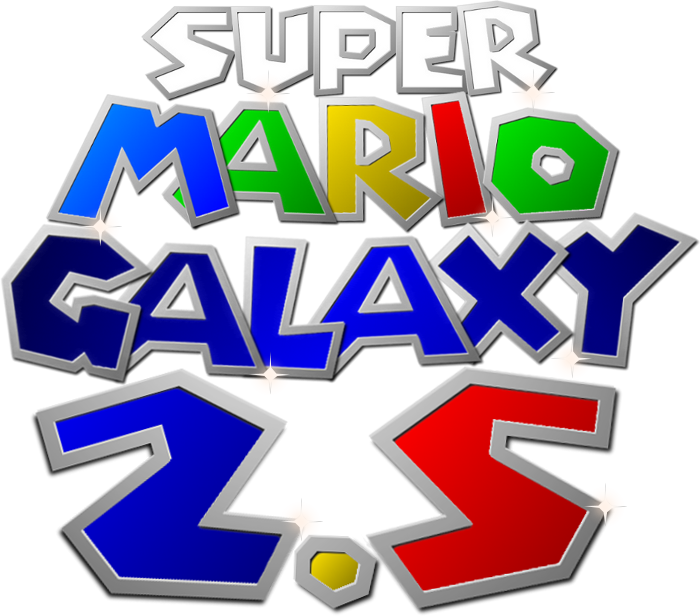 Super Mario Galaxy Wii Logo Png (700x616), Png Download