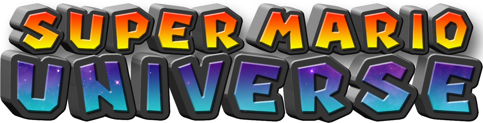 I'm Not Sure Which One I Should Use - Super Mario Logo Tutorial (1610x411), Png Download