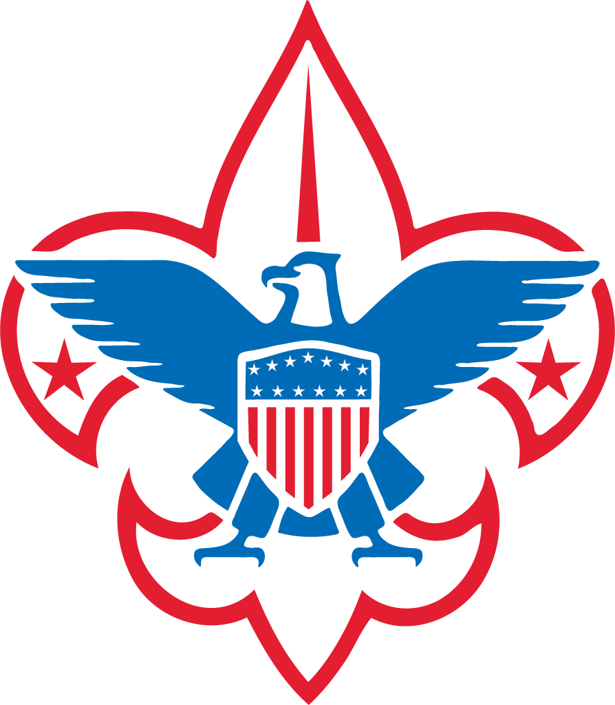 Boy Scouts & Girl Scouts Together - Black And White Boy Scouts Of America Logo (894x1024), Png Download