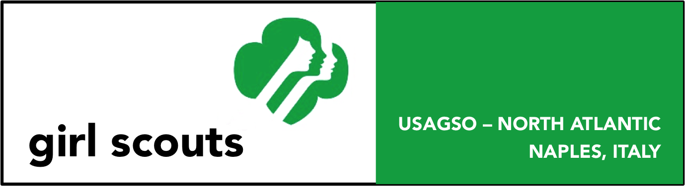 Us Girl Scouts Overseas North Atlantic In Naples Italy - Girl Scouts Nation's Capital (1379x376), Png Download