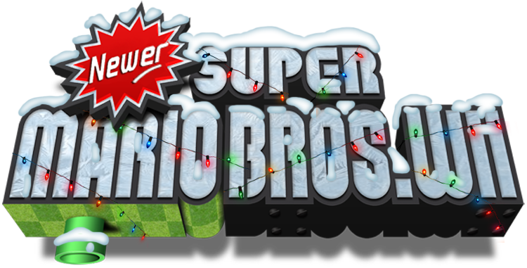 Newer Holiday Special Logo - Newer Super Mario Bros Wii Deluxe (750x381), Png Download
