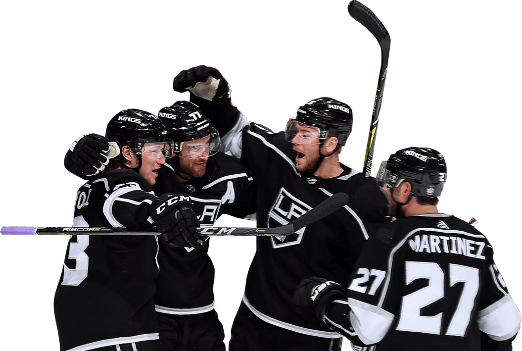 Playoffs 2018 Logo - La Kings Players Transparent (1055x709), Png Download