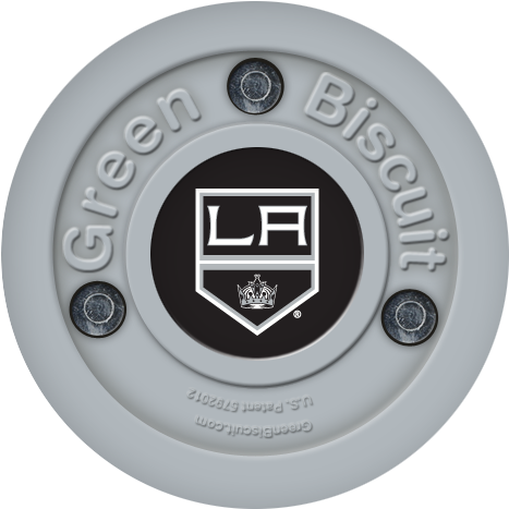 La Kings - Green Biscuit Montreal Canadiens Training Puck (500x500), Png Download