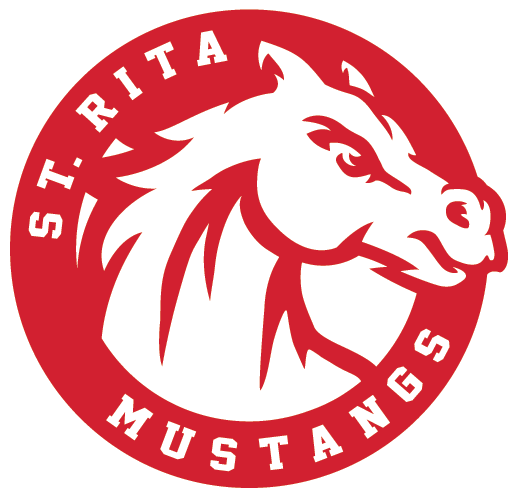 Mustang Logo Red - Emblem (518x498), Png Download