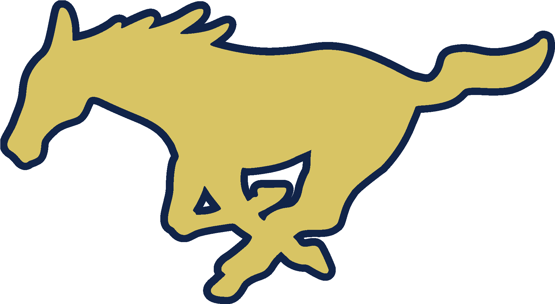 Fountain Central Mustangs (1806x1020), Png Download