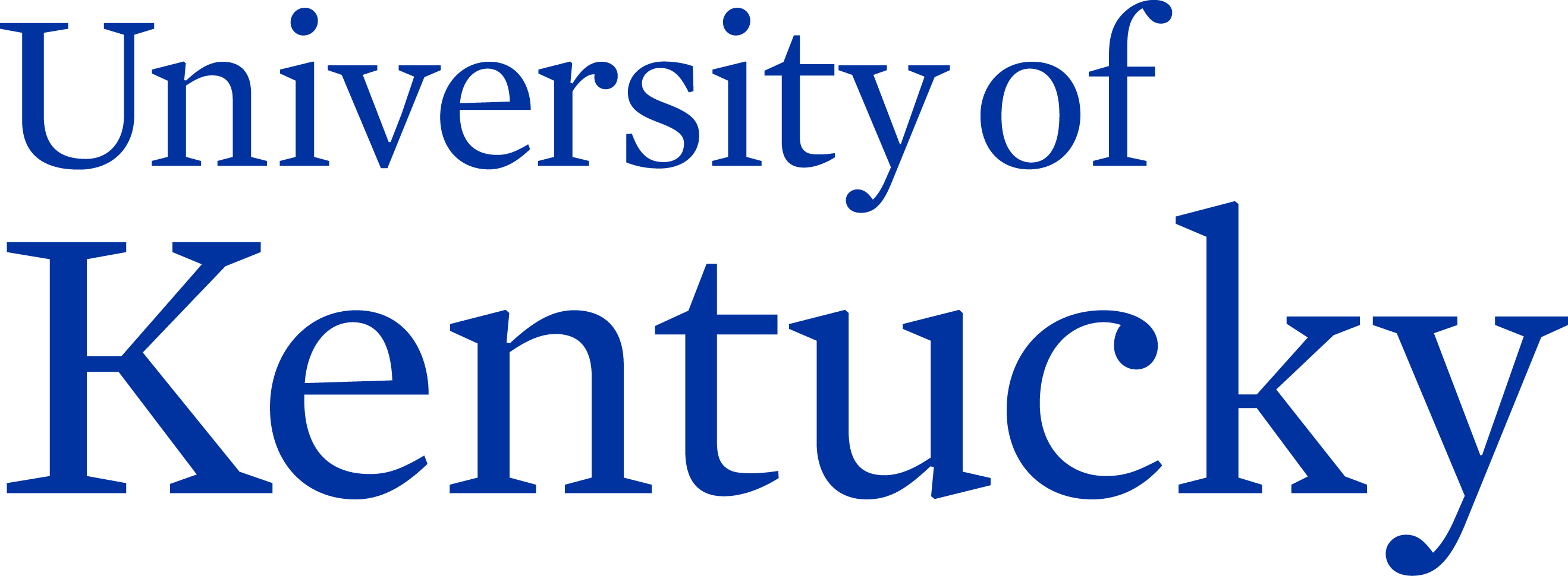 Uk Logo University Of Kentucky - University Of Kentucky Mascot Logo (2637x970), Png Download