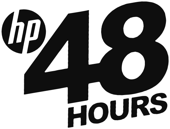 Home - Hp 48 Hours Logo (541x410), Png Download
