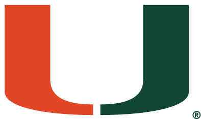 Rights For The University Of Georgia, The University - Miami Fl University Logo (500x372), Png Download