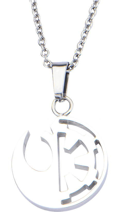 Rogue One Split Symbol Cutout Pendant (850x850), Png Download