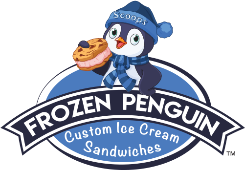 Penguin With Ice Crea (500x500), Png Download