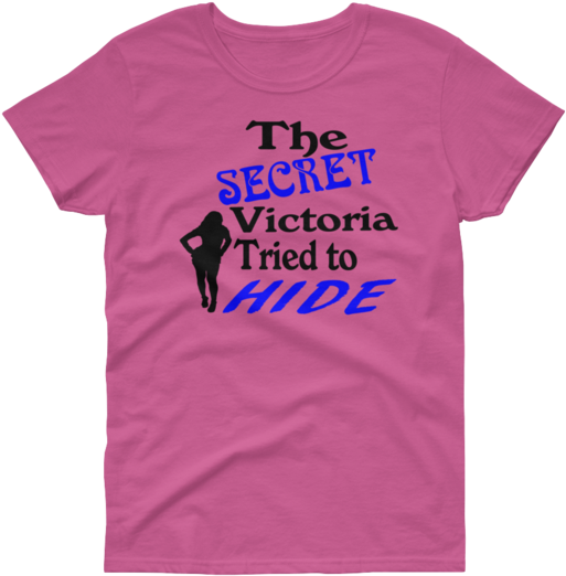 Not Victoria's Secret Ladies S/s T-shirt - Halloween Shirt, Witch Shirt, I Drive Stick Shirt, (600x600), Png Download