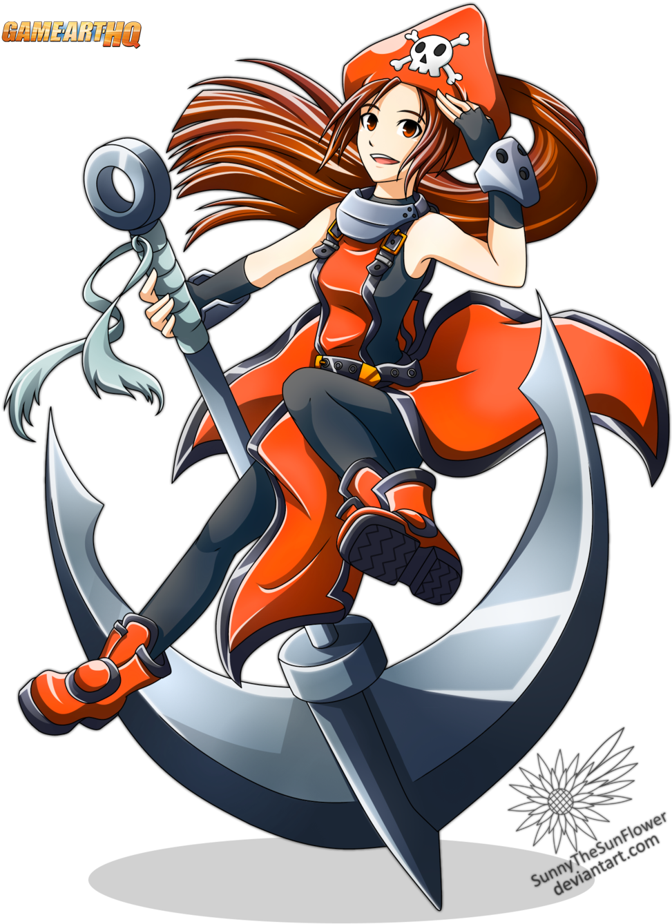 The Ga-hq Vg Character Art Collaboration - Video Game (1024x1365), Png Download