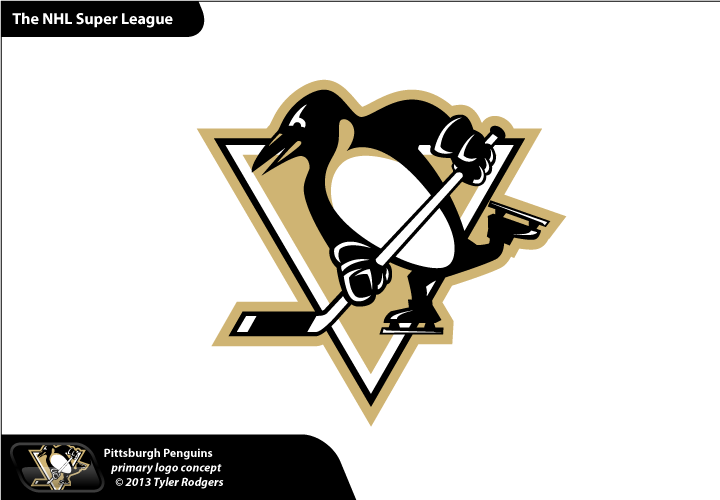 Aaobq3o - Pittsburgh Penguins Logo Concept (720x500), Png Download
