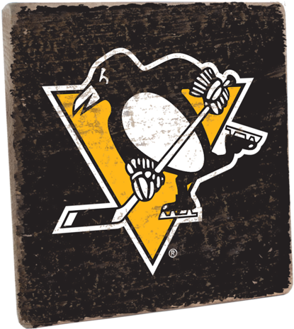 Pittsburgh Penguins Vintage Square - Pittsburgh Penguins (600x600), Png Download