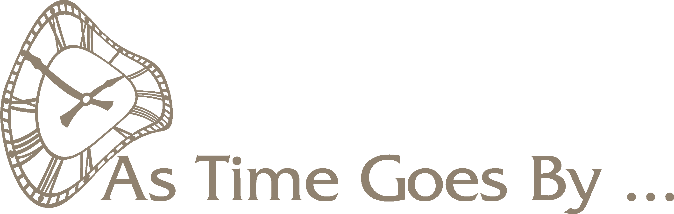 Outdoor Clocks Logo - Logo On Clocks (2852x975), Png Download