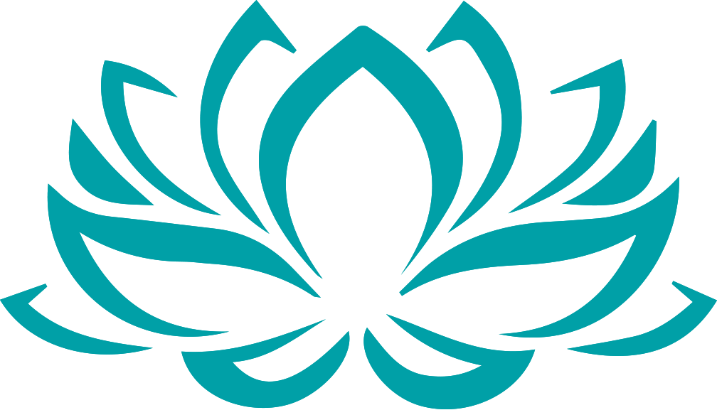 Lotus Flower Clipart Black White (1008x577), Png Download
