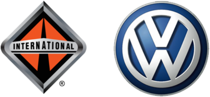 Navistar, Volkswagen Forge Global Partnership - Volkswagen Trucks Logo Png (770x400), Png Download