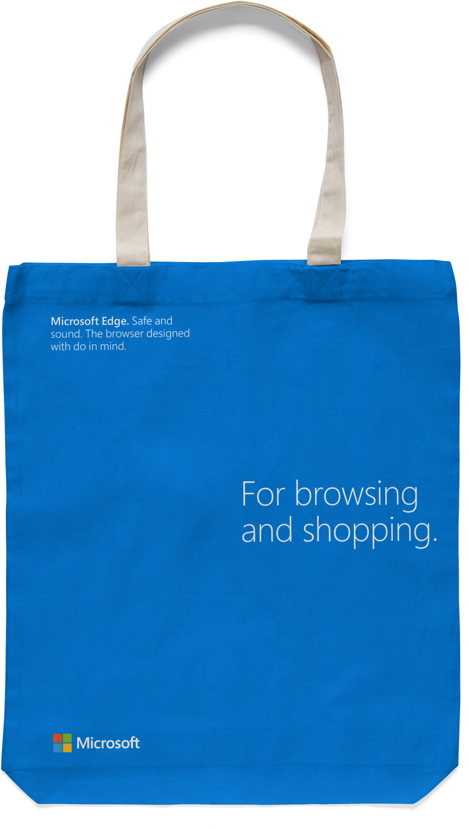 Launch Collateral For The Microsoft Edge Brand, Created - Tote Bag (1365x2048), Png Download