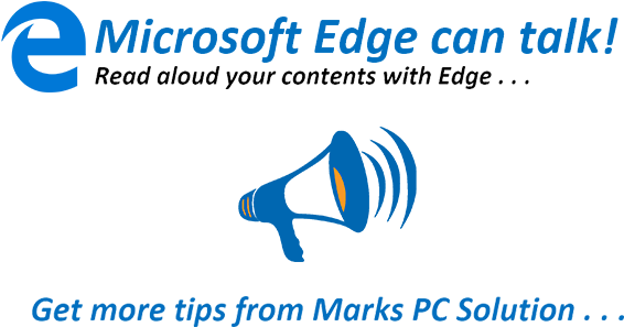 Microsoft Edge Can Talk - Microsoft Edge (600x318), Png Download