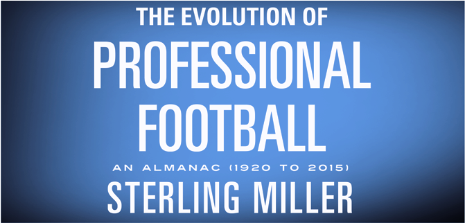 The "silver And Black" Wasn't Always That - Evolution Of Professional Football (1170x321), Png Download