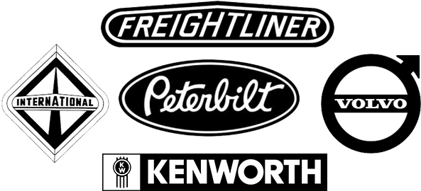 We Purchase And Carry All Makes And Models Including - Logo De Peterbilt Y Kenworth (640x300), Png Download