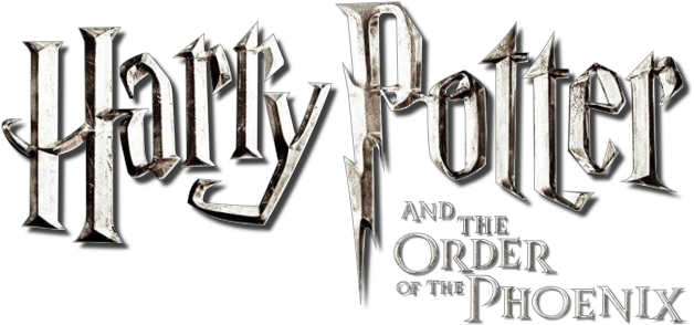 Harry Potter And The Order Of The Phoenix Movie Fanart - Harry Potter Deathly Hallows Part 2 Title (800x310), Png Download