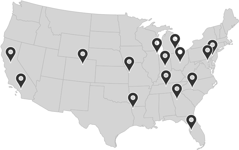 Click On A Used Truck Center Location For Contact Information, - Battle Of Chancellorsville Location On Map (800x500), Png Download