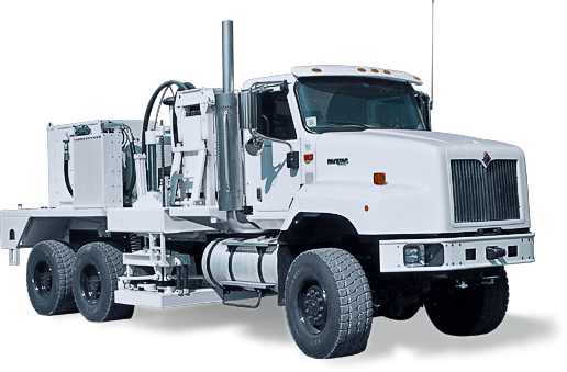 Truck Mounted - Seismograph Truck Mount Vibrators (516x339), Png Download