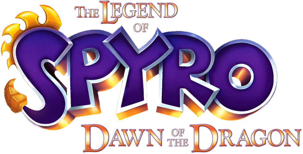 The Legend Of Spyro Dawn Of The Dragon Logo By Godzilladragon-dbrvmgu - Legend Of Spyro Logo (982x501), Png Download