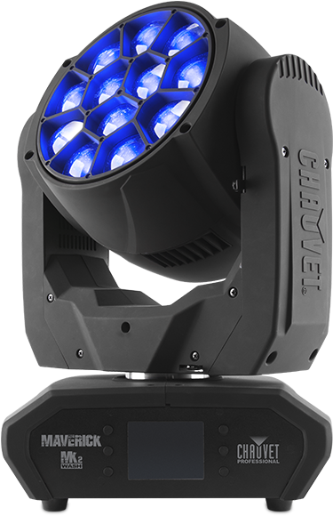 Maverick Mk2 Wash - Chauvet Professional Maverick Mk2 Wash Rgbw Led (687x722), Png Download