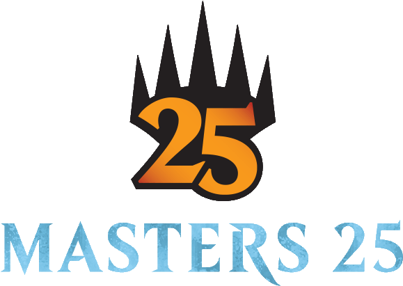 Masters 25 Logo And Mythic Rare Set Symbol - Masters 25 (600x450), Png Download