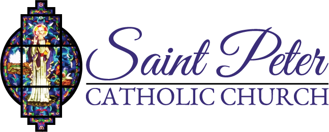 Logo Logo - St Peter Catholic Logo (647x261), Png Download
