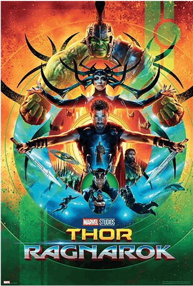 Thor Ragnarok Movie Poster (600x600), Png Download