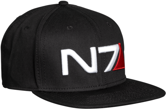 Mass Effect N7 Classic Snapback - Mass Effect (620x930), Png Download