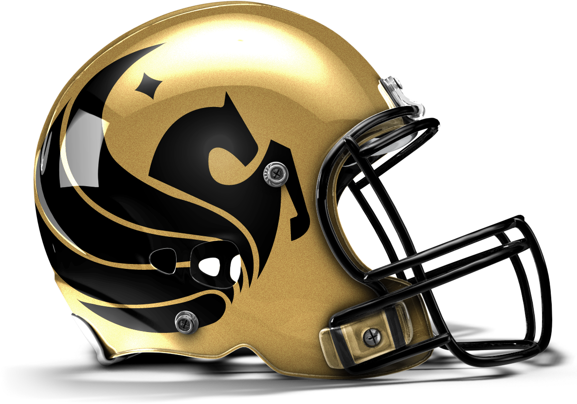 Top Logo Design » Footb, Helmet Logo Design, Creative - Wyoming Cowboys Football Helmet (1200x1000), Png Download