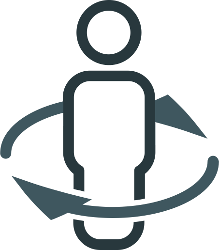 Take A Virtual Step Into Our Stylish Living Areas With - Icon (453x516), Png Download