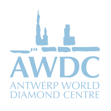 Antwerp World Diamond Centre Logo (372x372), Png Download