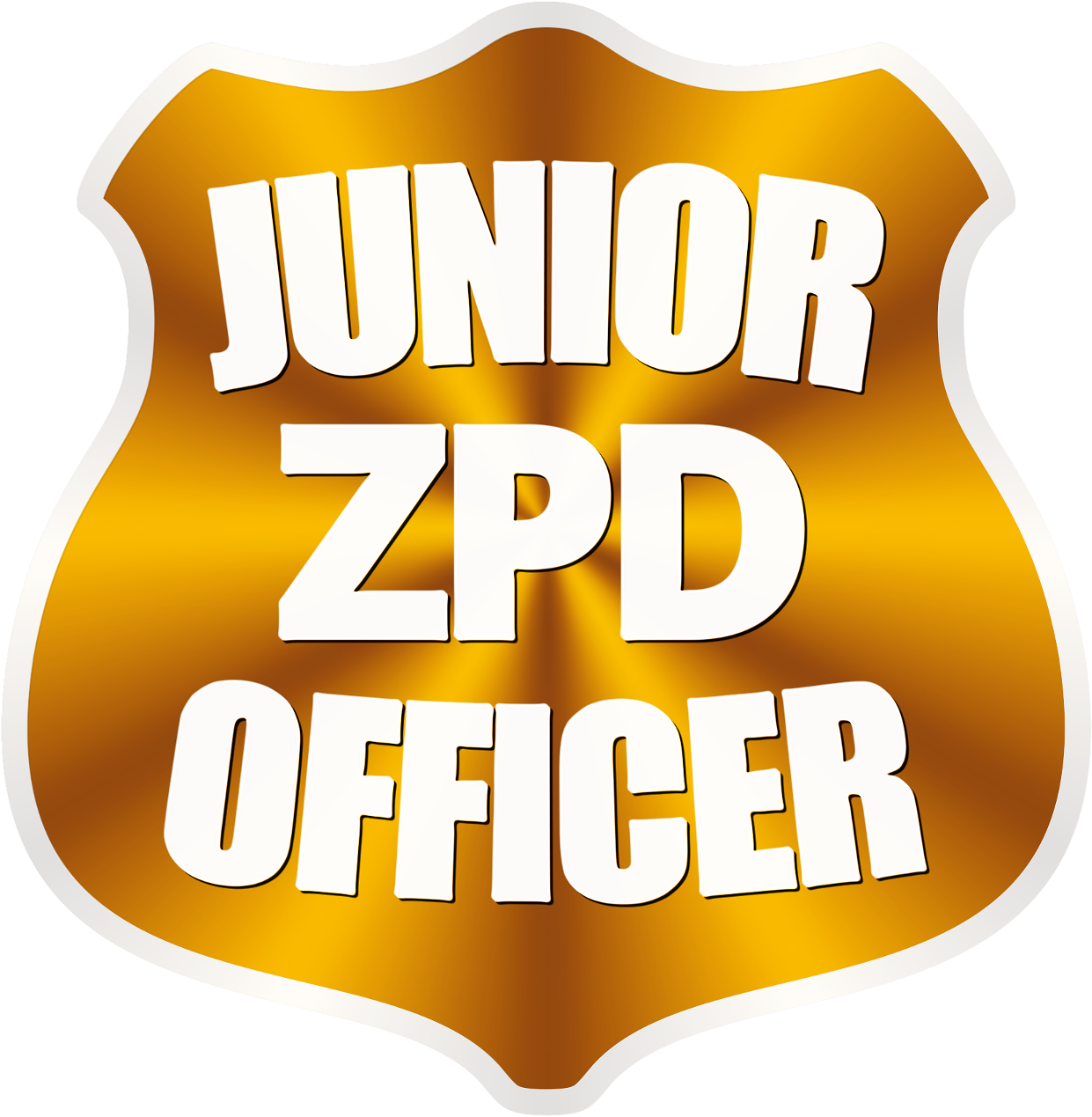 Zootopia Junior Officer Badge - Zootopia Zpd Badge (1280x1280), Png Download