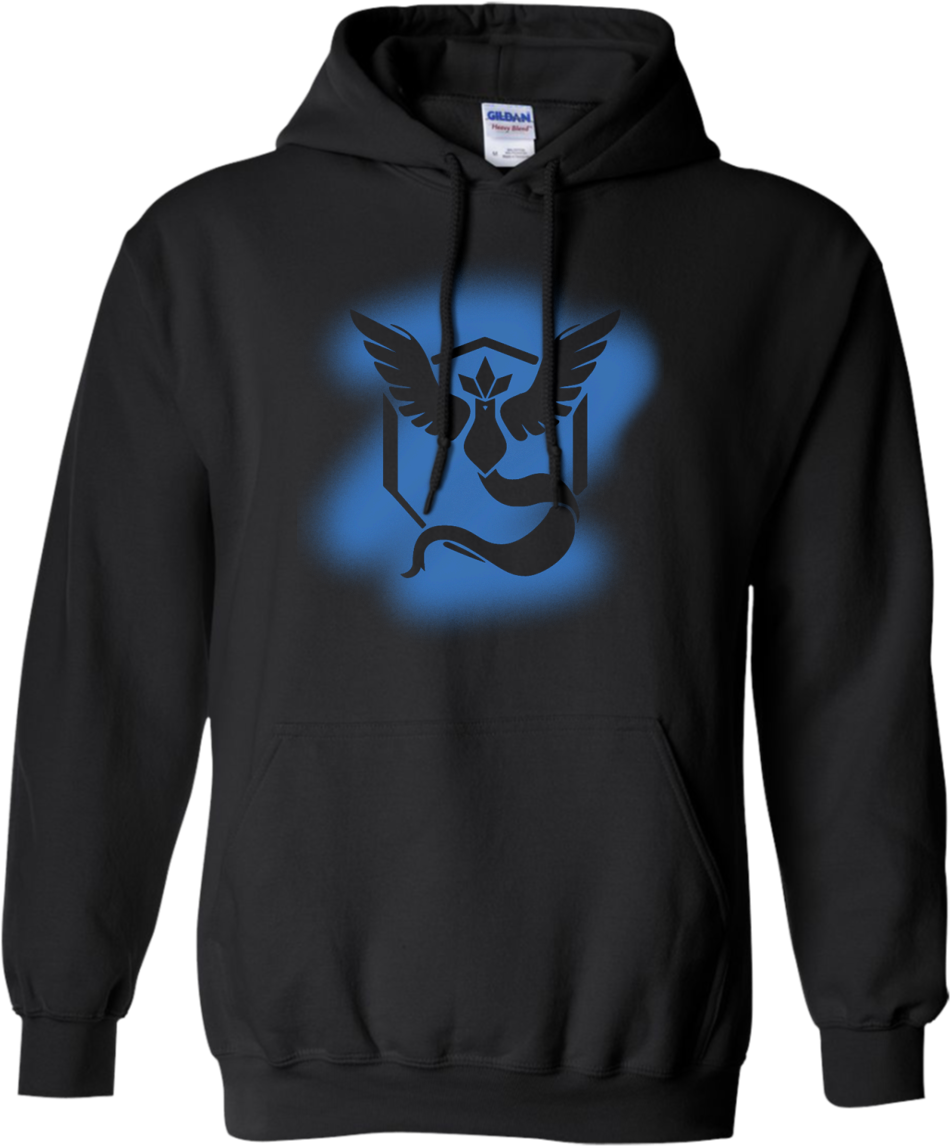 Pokemon Go Pokemongo Team Mystic Logo Graffiti Pokeauto - Stark Nike Game Of Thrones (1155x1155), Png Download