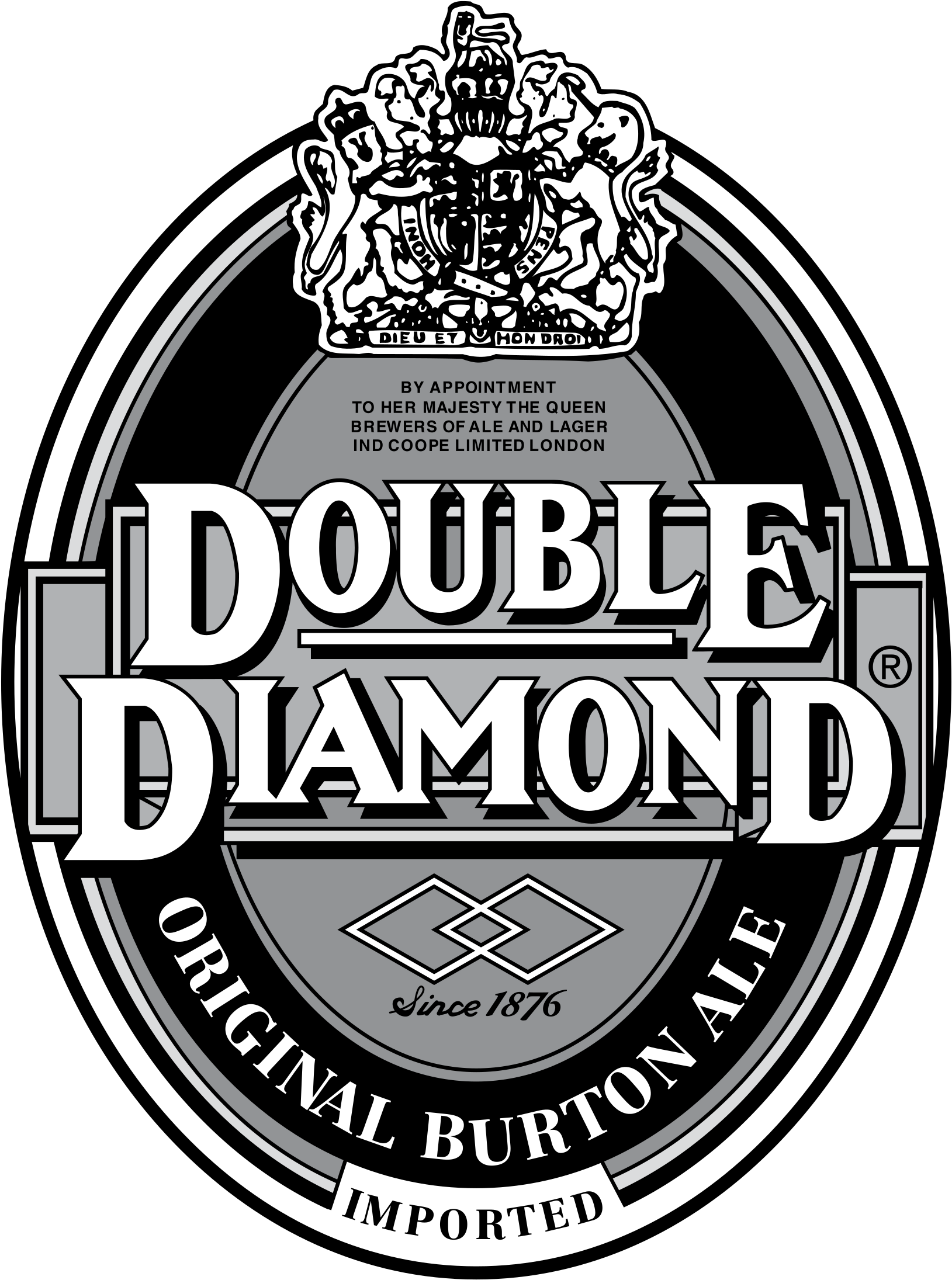 Double Diamond Logo Png Transparent - Double Diamond Burton Pale Ale (2400x2400), Png Download