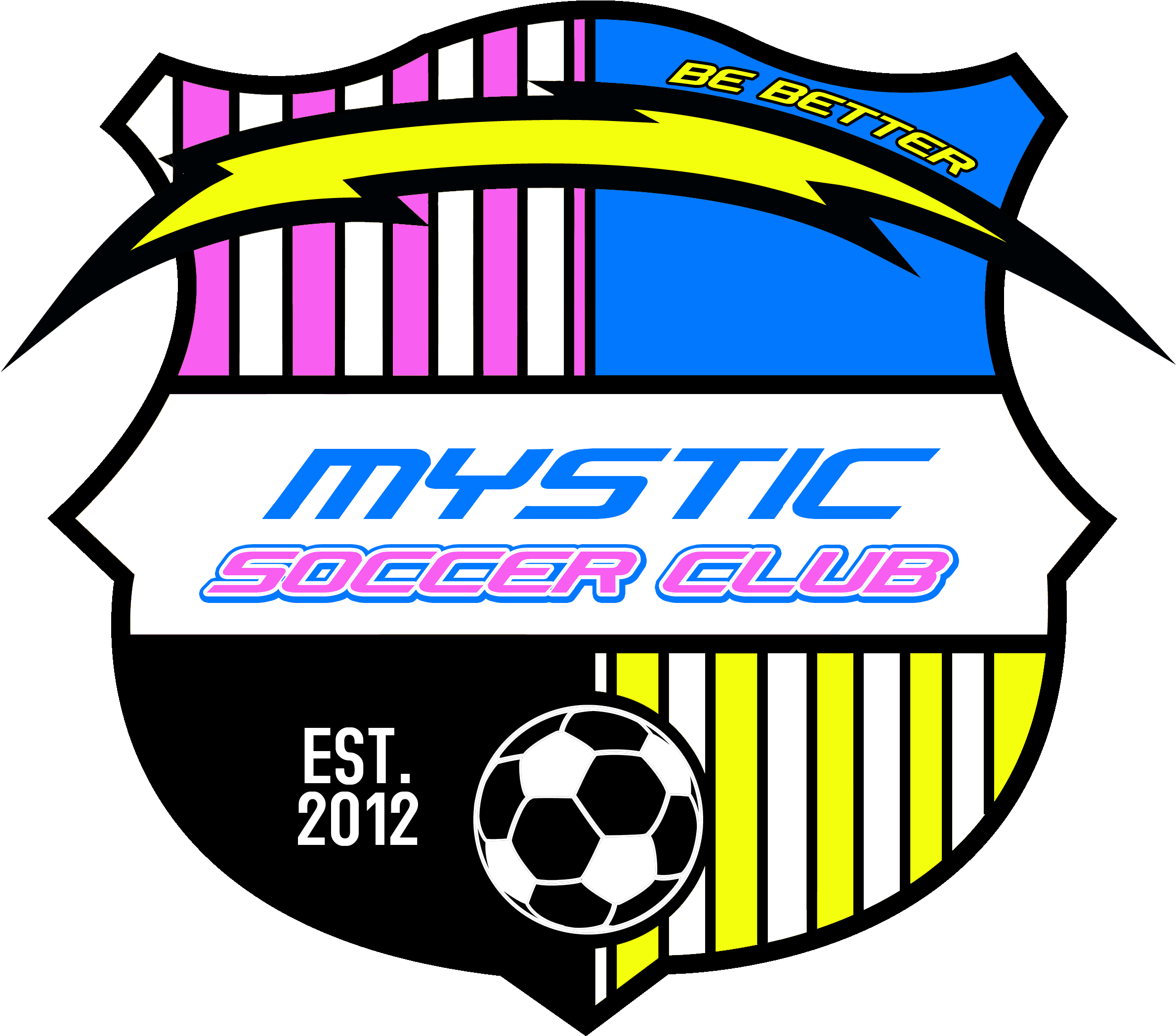 Mystic Soccer Club Logo (2387x2196), Png Download