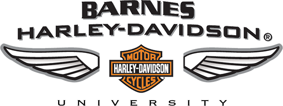 Barnes Harley Davidson Logo (570x214), Png Download