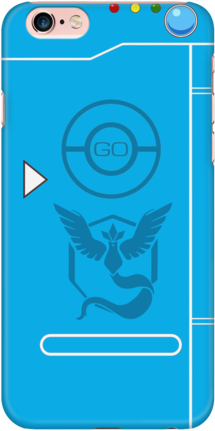 Pokedex Team Mystic Phone Cases Pokemon Go - Mobile Phone (454x454), Png Download
