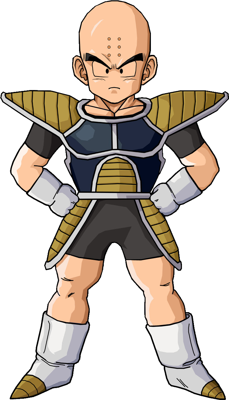Krillin Saiyan Armor - Krillin Dragon Ball Hair (809x1376), Png Download