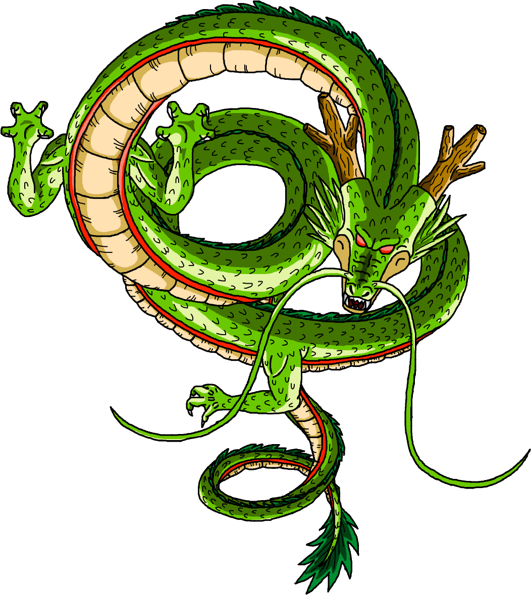 Dragon Shenron Png - Dragon Ball Z Dragon Png (1091x1337), Png Download