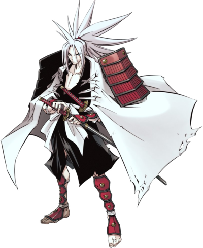 Amidamaru - Shaman King Manga Amidamaru (400x489), Png Download