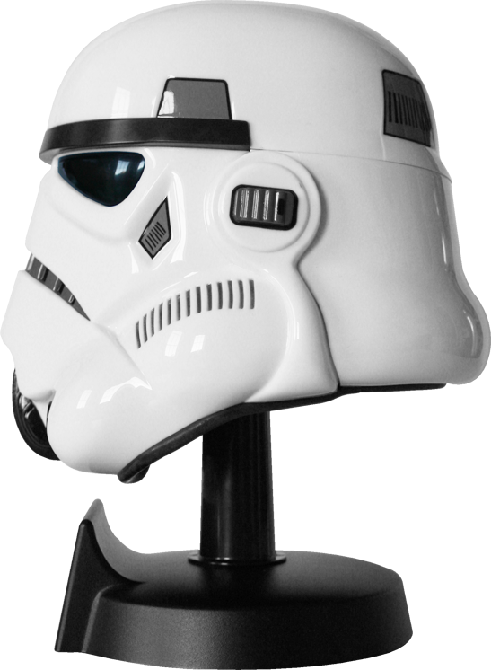Comic Books, Movies, Games Blog Everything Related - Star Wars Stormtrooper Side View (547x746), Png Download