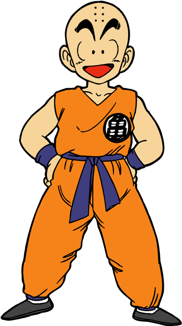 Dragon Ball Krillin (500x666), Png Download
