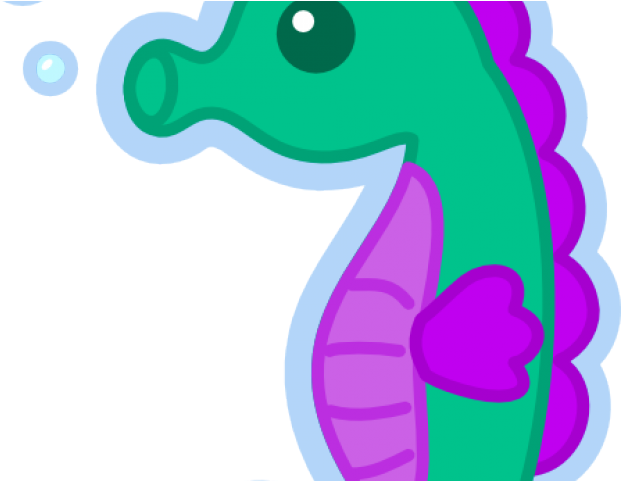 Seahorse Png Transparent Images - Sea Horse Clip Art Png (640x480), Png Download