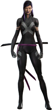 Psylocke - Psylocke X Force Costume (300x420), Png Download